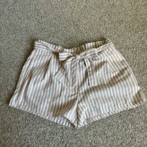 Love Tree Striped Shorts